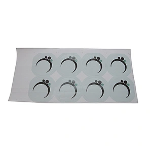 High Quality Customized Simple Logo Printing Sticker Wholesale Adhesive Stickers